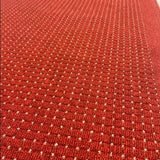 Roma Dots Red Hallway Runner 80CM Wide