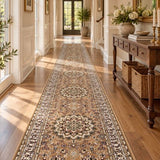Heirloom Berber Medallion Hallway Runner 80CM Wide
