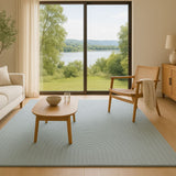 Cancoon Curves Blue Rug