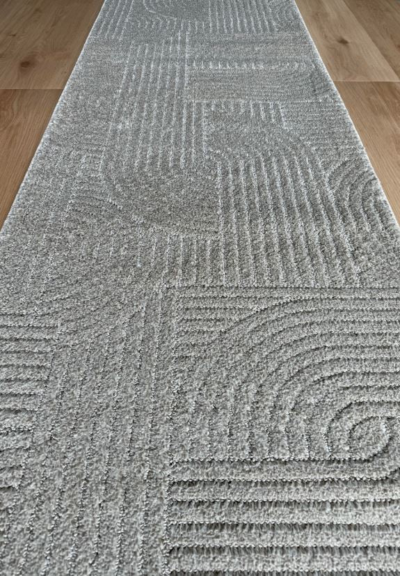 Marli Beige Hallway Runner 80CM Wide
