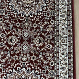 Heirloom Bordeaux Medallion Hallway Runner 80CM Wide