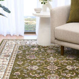 Heirloom Green Traditional Rug