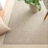 Chino 2822 Taupe Linen Non Slip Rug