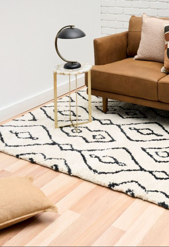 Luana 80 Ivory Charcoal