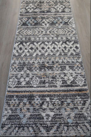 Boho Multi Hallway Runner 80CM Wide