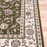 Heirloom Green Traditional Rug