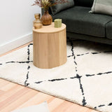 Luana 4 Ivory Charcoal Rug