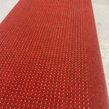 Roma Dots Red Hallway Runner 80CM Wide