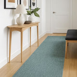 Malia Olive Hallway Runner Non-Slip 80cm Wide