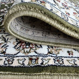 Heirloom Green Medallion Hallway Runner 80CM Wide
