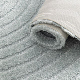 Cancoon Curves Blue Rug