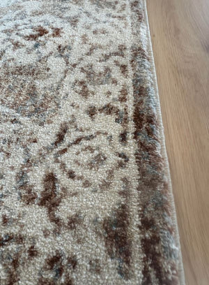 Carmen Latte Hallway Runner 80CM Wide
