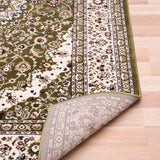 Heirloom Green Medallion Rug