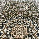 Heirloom Green Medallion Hallway Runner 80CM Wide