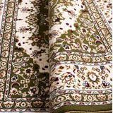 Heirloom Green Medallion Rug