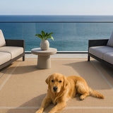 Barton Border Tan Rug