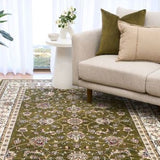 Heirloom Green Traditional Rug