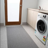 Roma Dots Grey Hallway Runner 80CM Wide