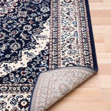 Heirloom Navy Medallion Rug