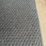 Phoenix Taupe Hall Runner 80cm Wide Non Slip Backing