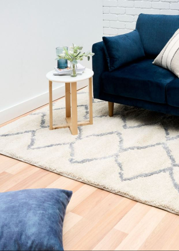 Luana 7 Ivory Grey Rug