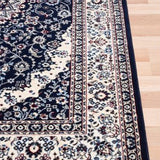 Heirloom Navy Medallion Rug