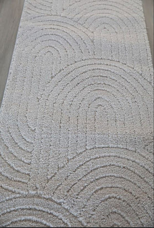 Marli Beige Hallway Runner 80CM Wide