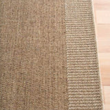 Lara Natural Hallway Runner Non-Slip 80cm Wide