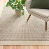 Chino 2822 Taupe Linen Non Slip Rug