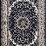 Heirloom Navy Medallion Rug