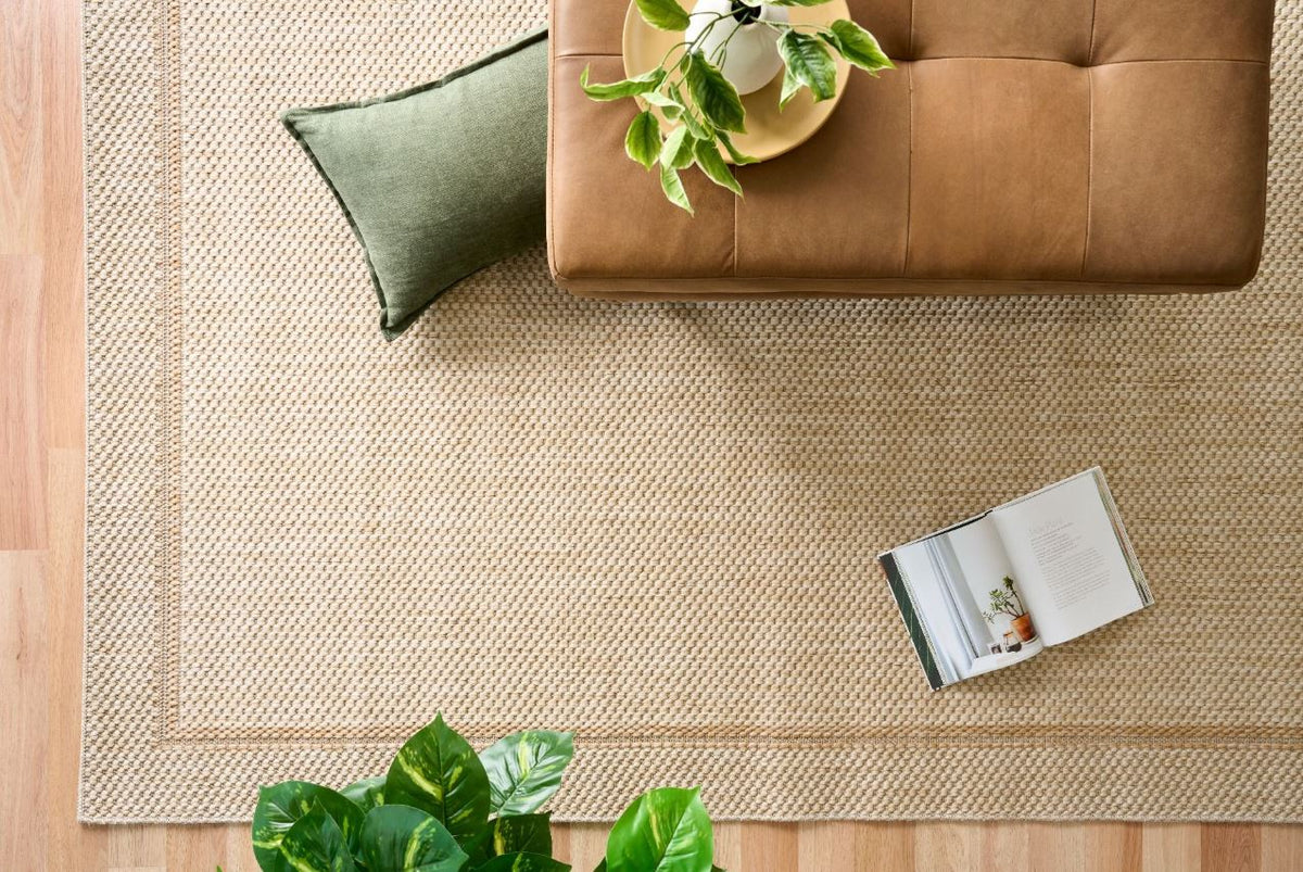 Barton Boarder Sand Rug