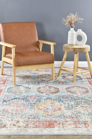 Livvie Tile Grey Rug