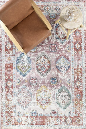 Livvie Tile Rose Rug