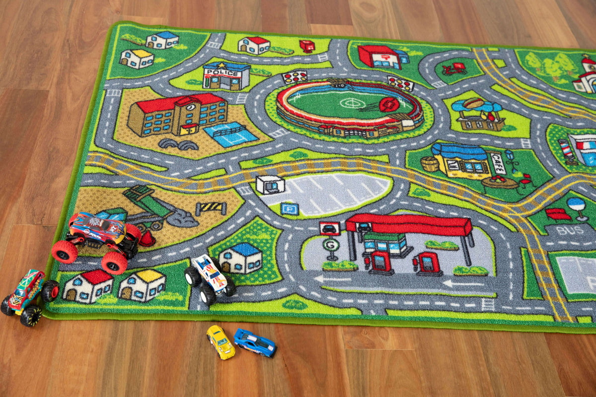 Aussie Footy Kids Playmat