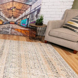 Cozy Ivory Beige Rug 5426
