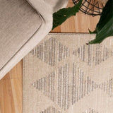 Cozy Ivory Beige Rug 5427