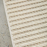 Darren Palmer Sandridge Cream Indoor/Outdoor Runner Rug