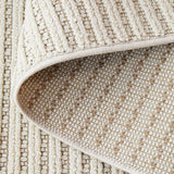 Darren Palmer Sandridge Cream Indoor/Outdoor Runner Rug