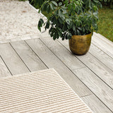 Darren Palmer Sandridge Taupe Indoor/Outdoor Runner Rug