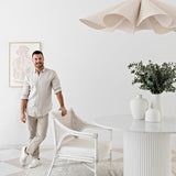 Darren Palmer Travertine Silver Rug