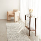 Emma Blomfield Plume Frost Runner Rug