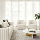 Emma Blomfield Plume Frost Rug