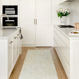 Emma Blomfield Veil Blue Runner Rug