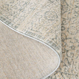 Emma Blomfield Veil Blue Runner Rug