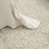 Emma Blomfield Veil Blue Rug