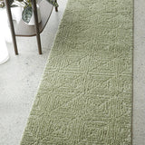 Envy Shilo Green Runner Rug