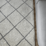 Fleur Ivory Silver Rug