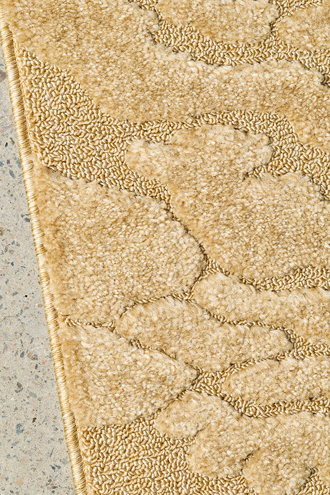 Haven Nyla Gold Runner Rug