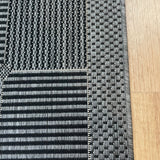 Suva Squares Black Grey 22 212 Hallway Runner Non Slip