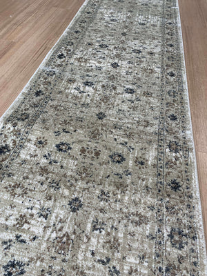 Tavarnelle Beige Hallway Runner 80CM Wide